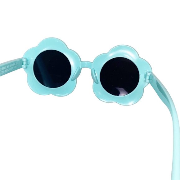 Blue Flower Power Sunglasses - Picture 5 of 11